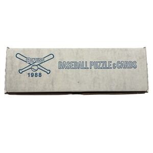 1988 Donruss Baseball Complete Set Factory Sealed with Puzzle 660 Cards Vintage